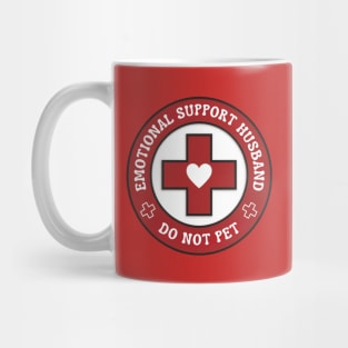 Emotional-Support-Husband-Do-Not-Pet Mug